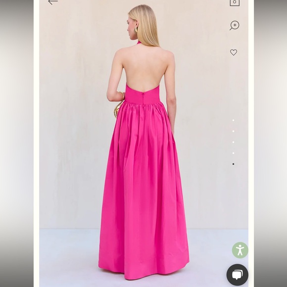 Cult Gaia TEAGAN GOWN in pink - Picture 5 of 7